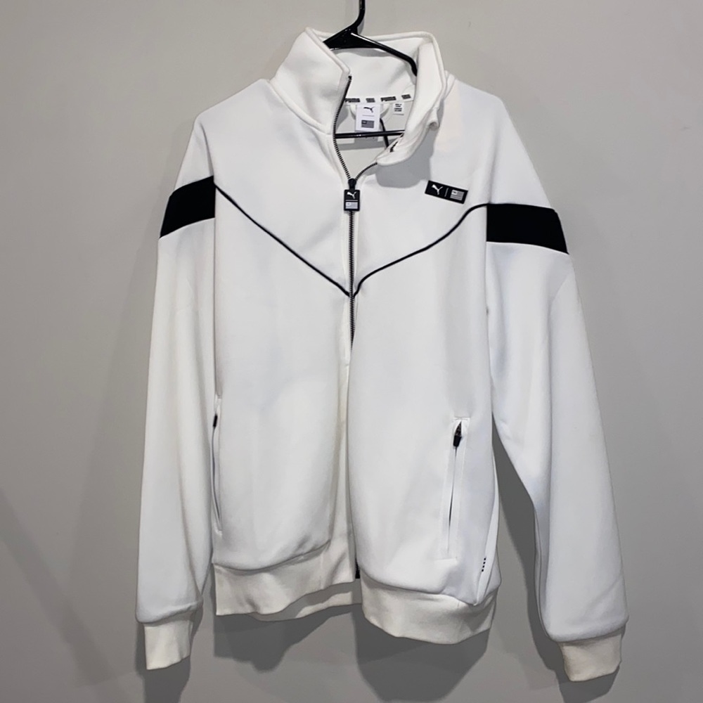 Puma Marathon White Track Jacket